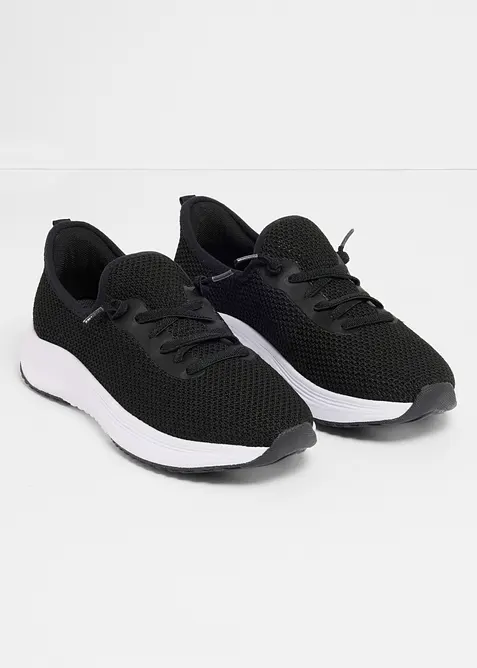 Bekv&auml;ma sneakers i mjukt material, bonprix