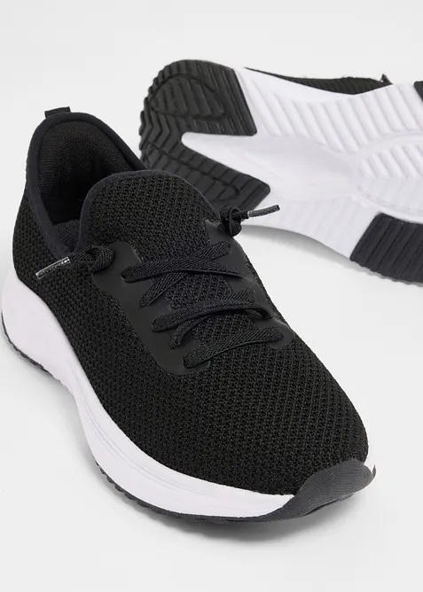 Bekv&auml;ma sneakers i mjukt material, bonprix