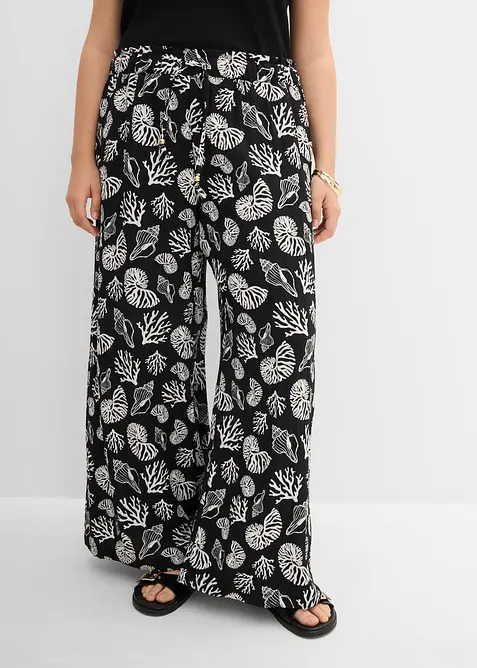 Marlenebyxa av viskosmix, bonprix