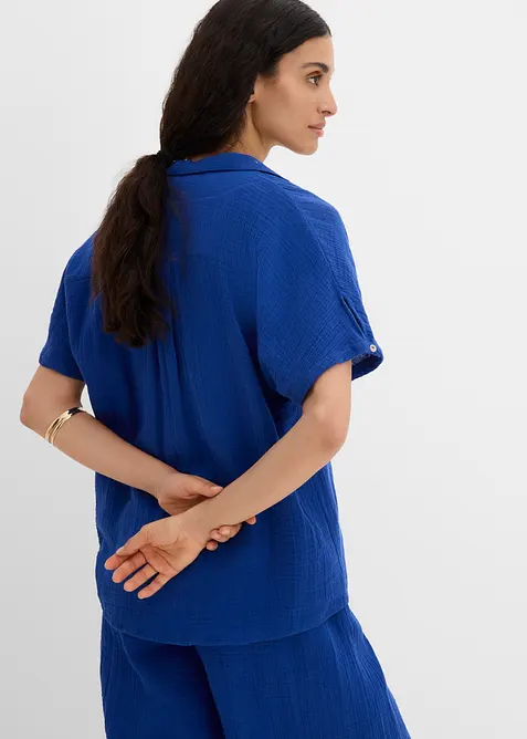 Blustunika av mjuk muslin, bonprix