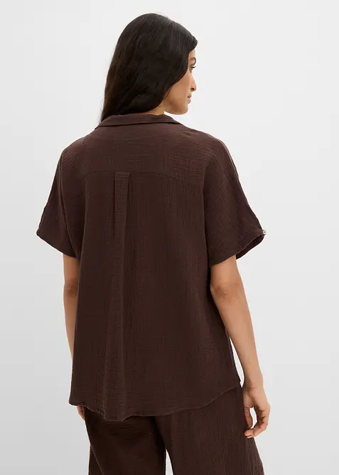 Blustunika av mjuk muslin, bonprix