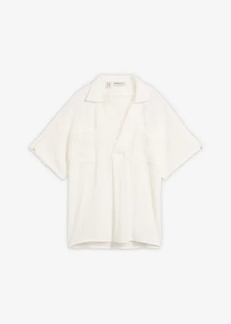 Blustunika av mjuk muslin, bonprix