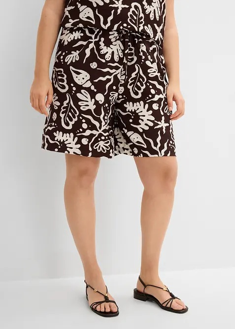 Shorts i mjuk viskos, bonprix