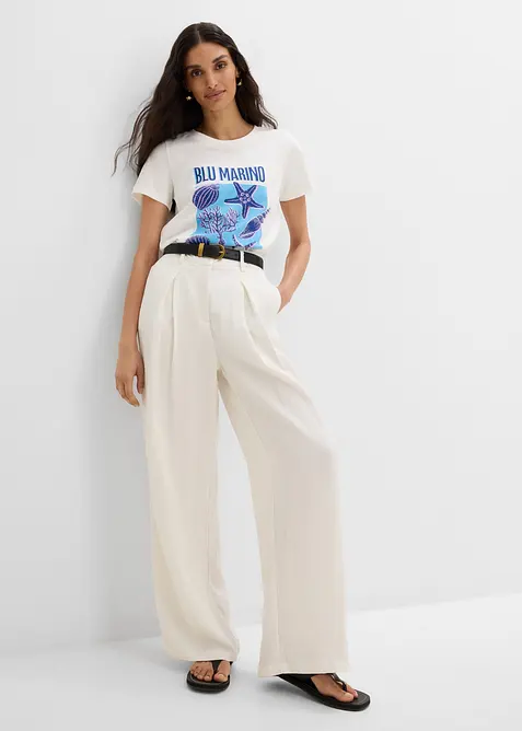 T-shirt av ekologisk bomull, bonprix