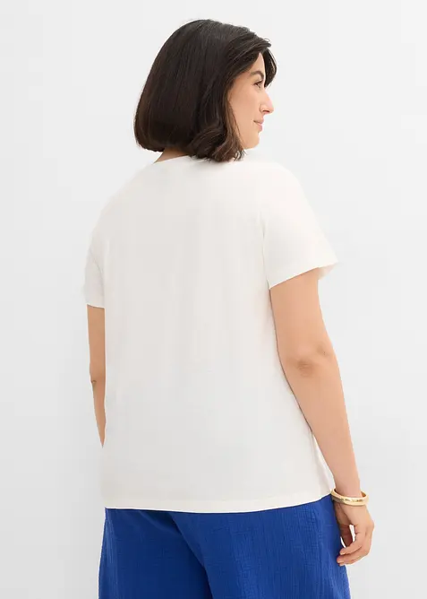 T-shirt av ekologisk bomull, bonprix