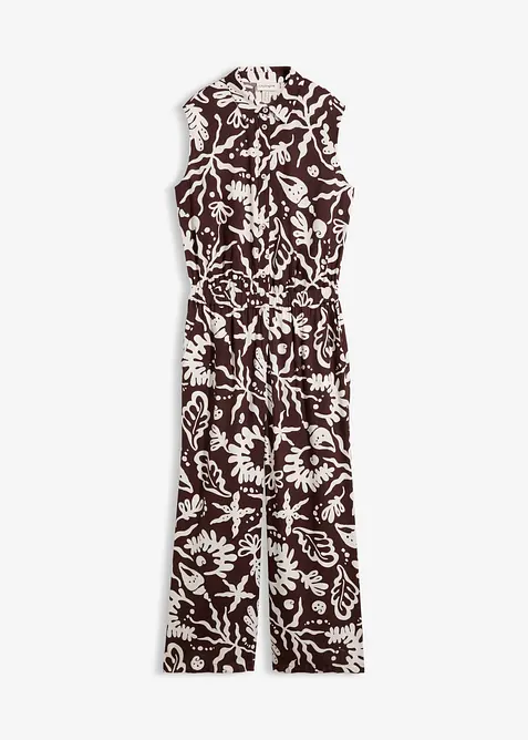Jumpsuit i f&ouml;ljsam viskos, bonprix