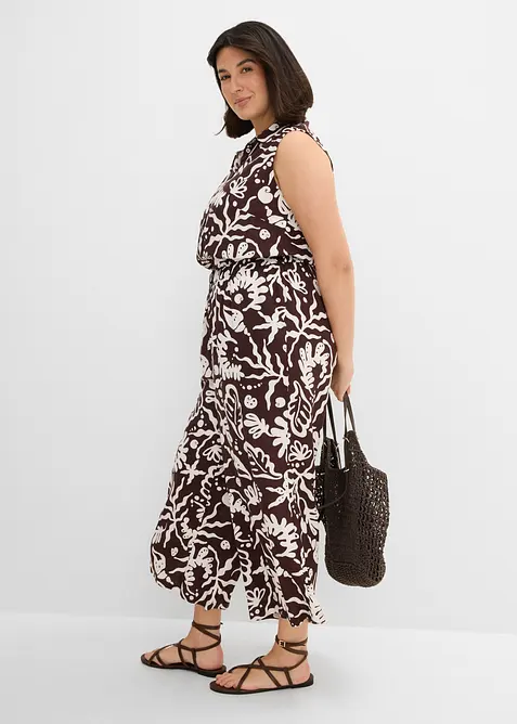 Jumpsuit i f&ouml;ljsam viskos, bonprix