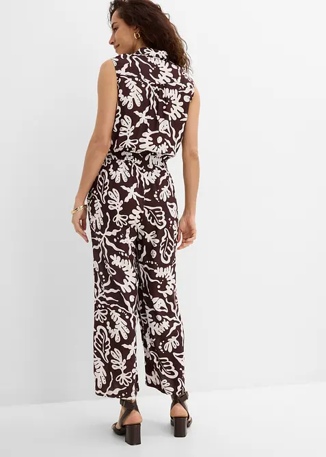 Jumpsuit i f&ouml;ljsam viskos, bonprix