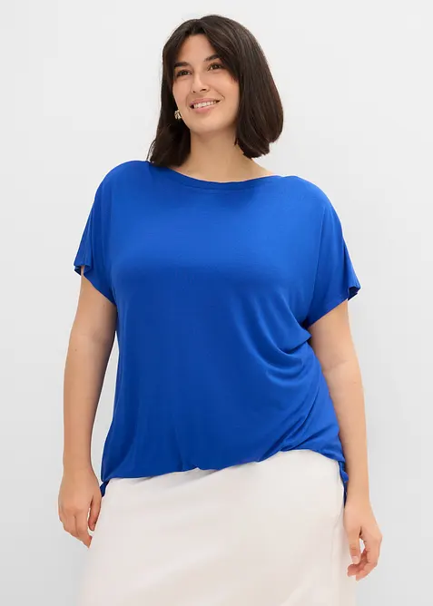 T-shirt med mjuk viskos, bonprix