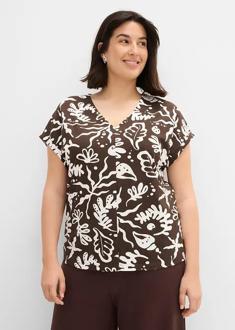 T-shirt av ekologisk bomull, bonprix