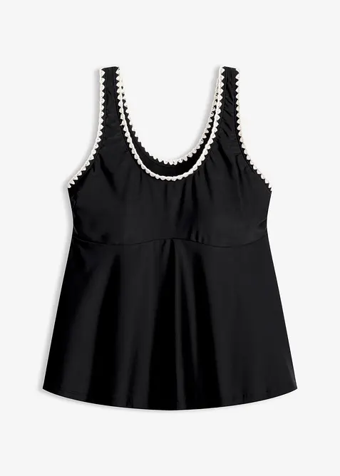 Tankini&ouml;verdel med broderi, bonprix