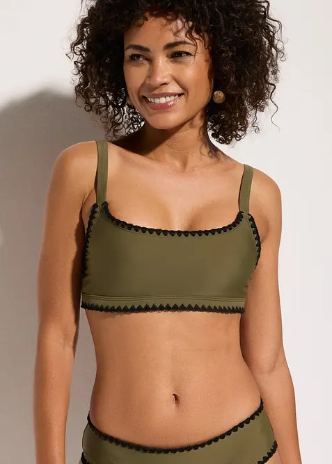 BH-bikinitopp med broderi, bonprix