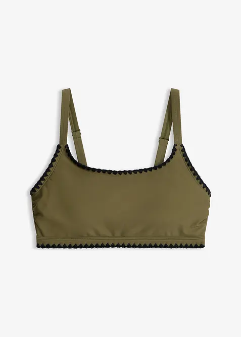 BH-bikinitopp med broderi, bonprix