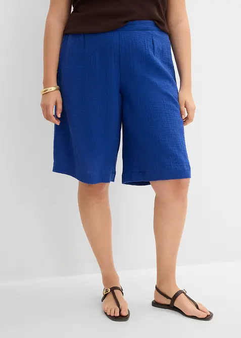 Dra p&aring;-shorts av ren bomull, bonprix