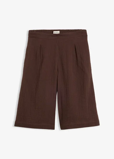 Dra p&aring;-shorts av ren bomull, bonprix