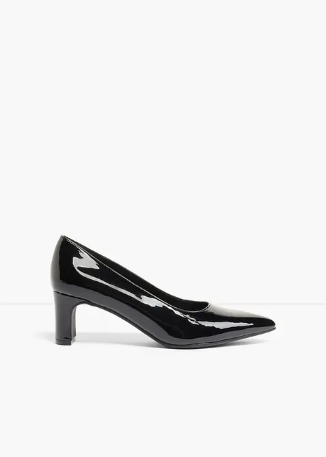 Pumps med lackyta, bonprix