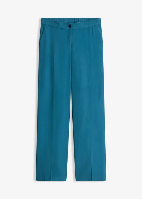 Luftig, vid byxa med viskos, bonprix