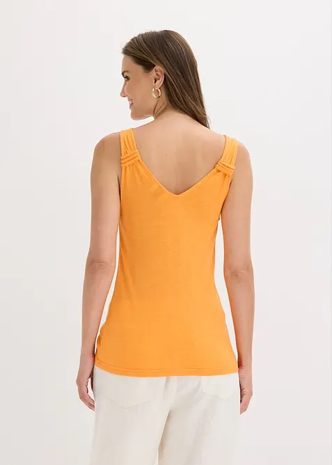 Jerseylinne i viskos, bonprix