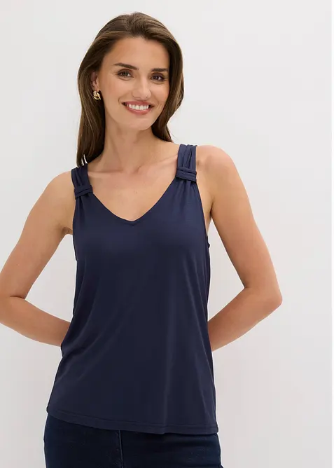 Jerseylinne i viskos, bonprix