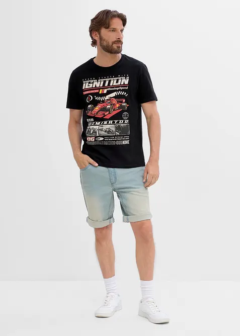 T-shirt i ekologisk bomull, bonprix