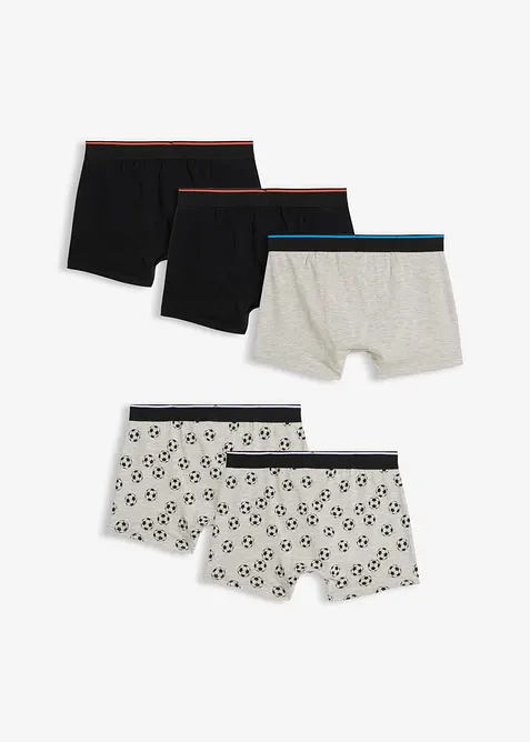 Boxershorts med bomull (5-pack), bonprix
