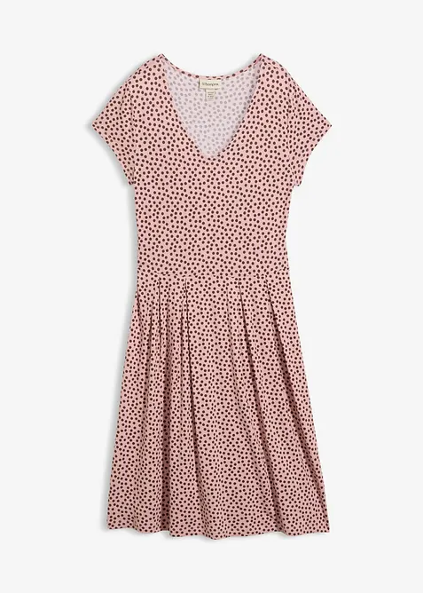 Jerseykl&auml;nning av viskosmix, bonprix