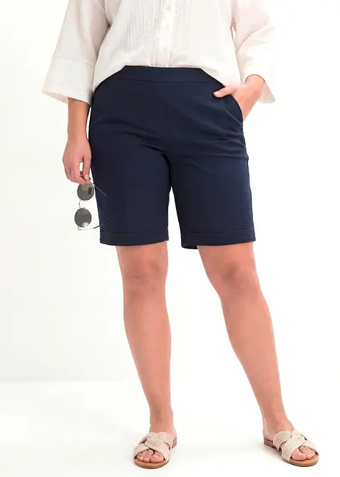 Shorts i bomull med stretch, bonprix