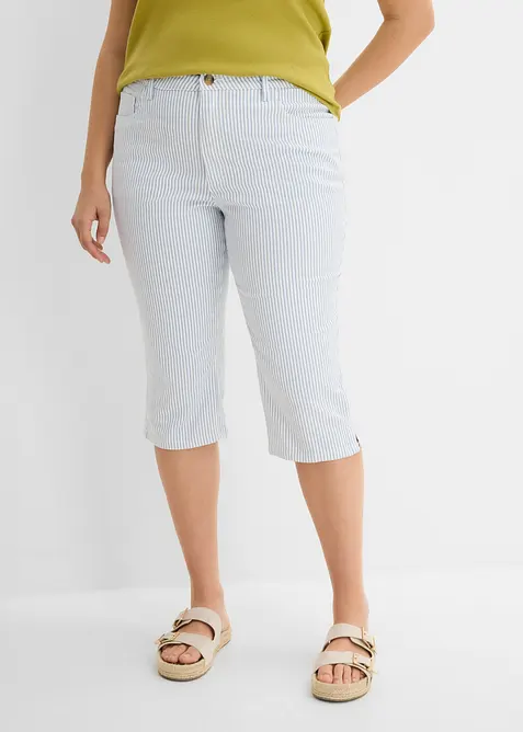 Caprijeans med Mid Waist, bonprix