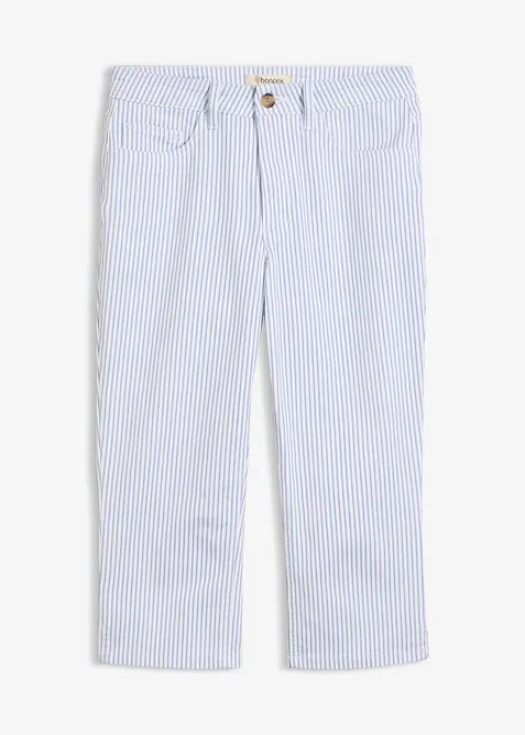Caprijeans med Mid Waist, bonprix