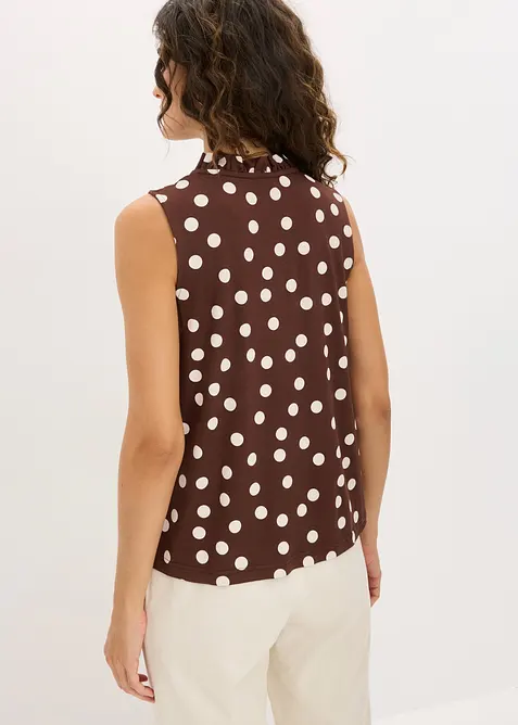 Jerseylinne av viskosmix, bonprix