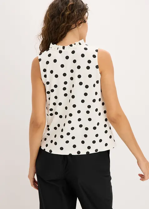 Jerseylinne av viskosmix, bonprix