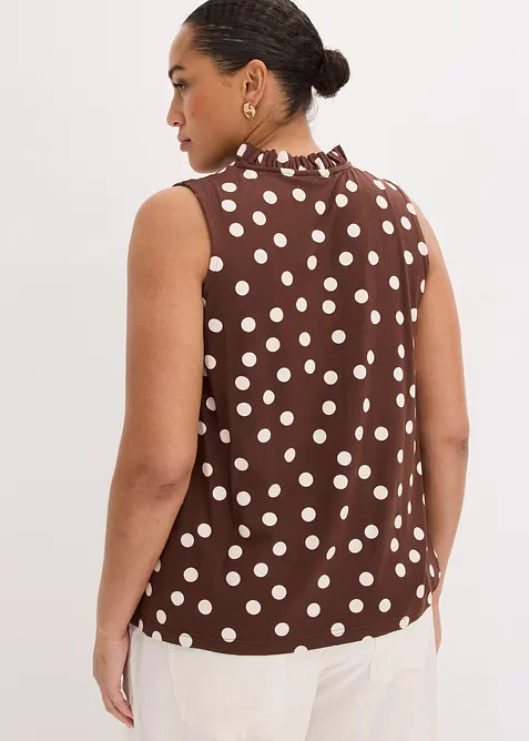 Jerseylinne av viskosmix, bonprix