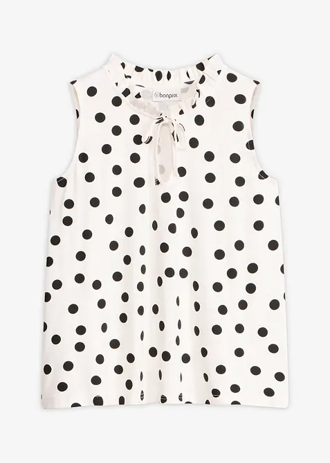Jerseylinne av viskosmix, bonprix