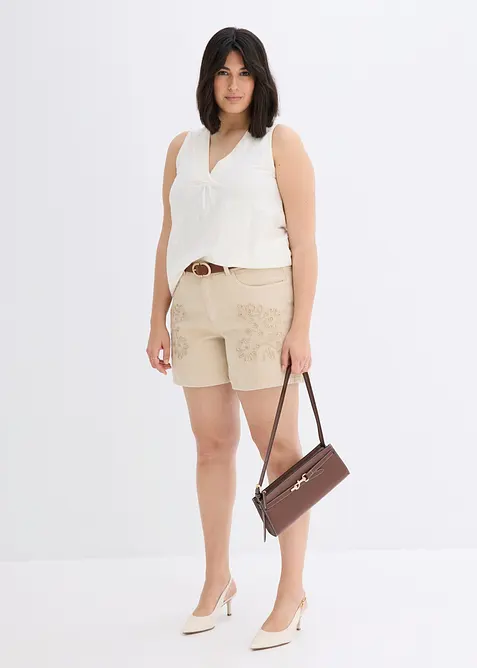 Shorts av ren bomull, bonprix