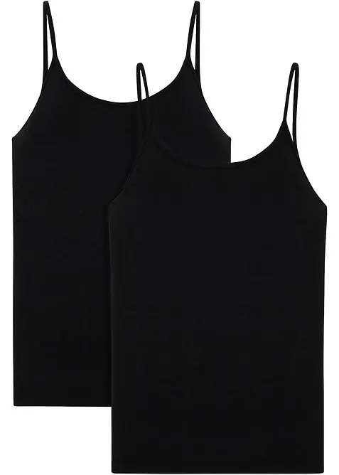 Linne i ekologisk bomull (2-pack), bonprix