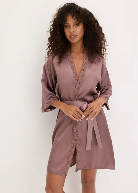 Kimono i satin, bonprix