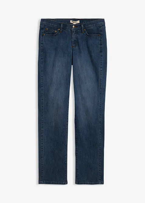 Straight jeans Mid Waist, Stretch, bonprix