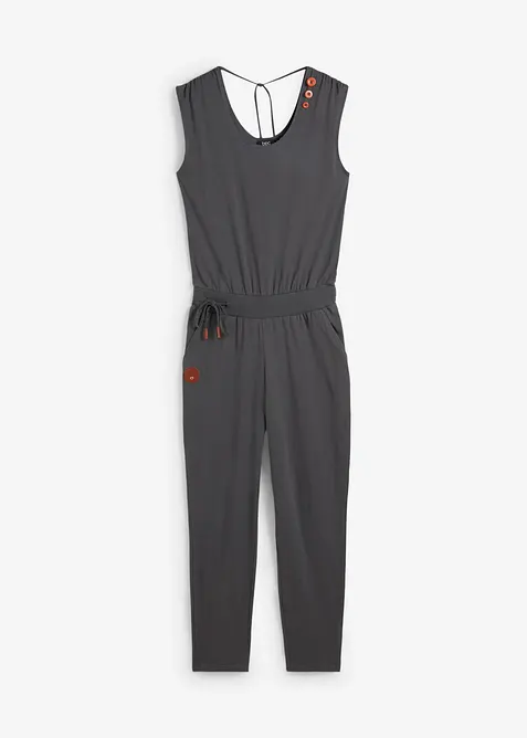 Jerseyjumpsuit av bomullsmix, bonprix
