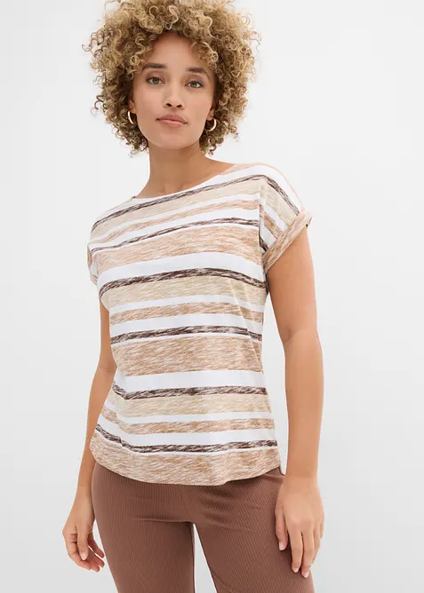 T-shirt i ren ekologisk bomull, bonprix