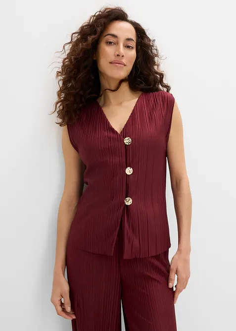 Plisserat linne, bonprix