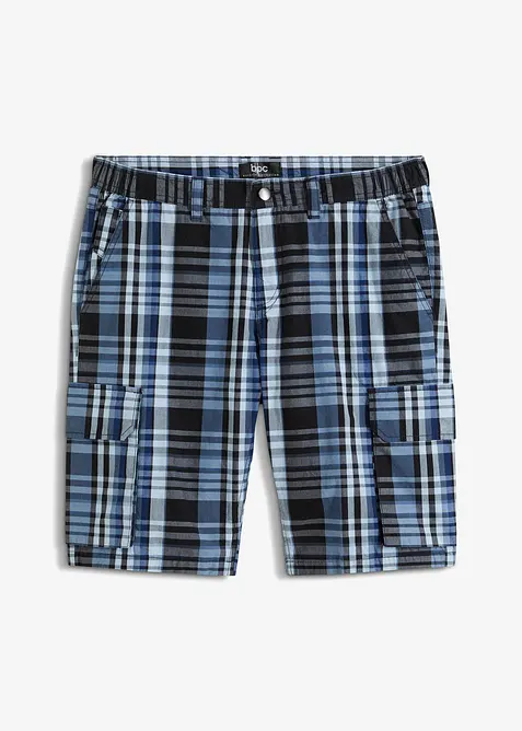 Cargoshorts med res&aring;rmidja och bekv&auml;mt snitt, normal passform, bonprix