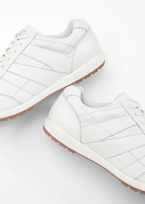 Sneakers i skinn, bonprix