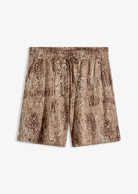 Jerseyshorts i f&ouml;ljsam viskosmix, bonprix