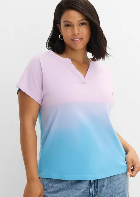 Topp med flerf&auml;rgad Ombr&eacute; Dye-effekt, bonprix