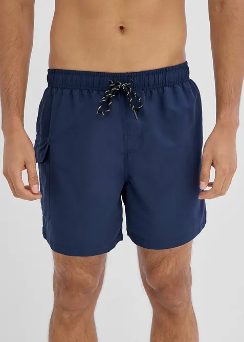 Badshorts med cargoficka, bonprix
