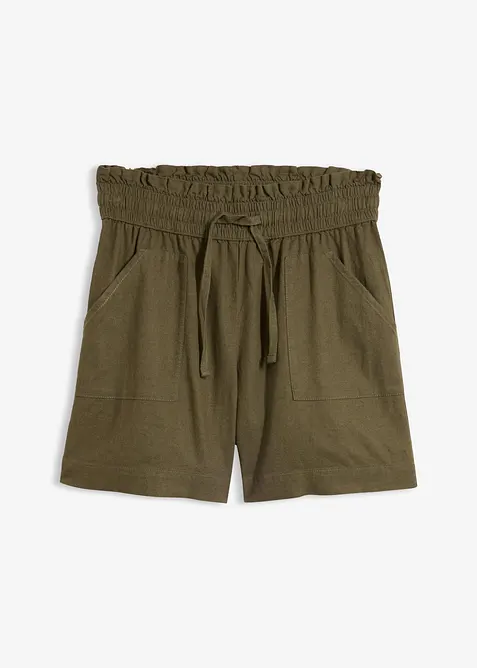 Shorts i linnemix, bonprix