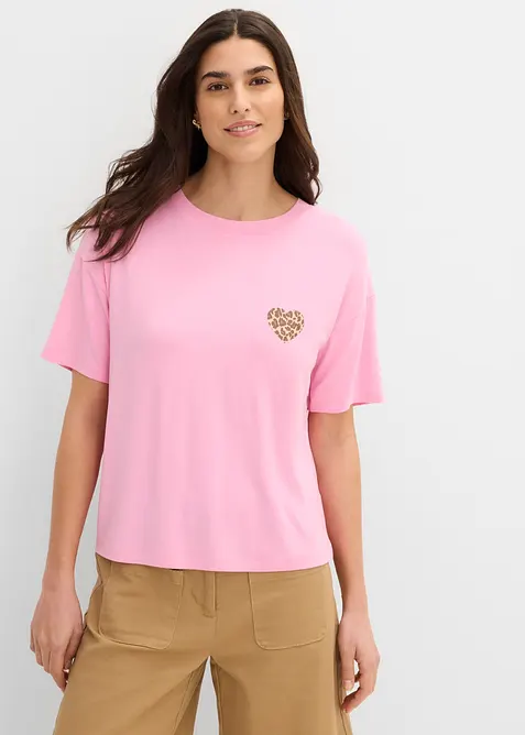 Kort topp med nedhasade axlar, bonprix