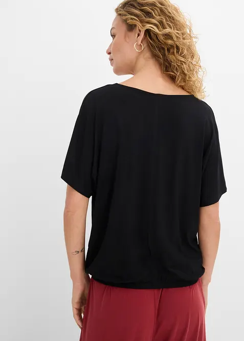 Oversizetopp i mjuk viskosmix, bonprix