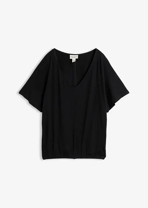 Oversizetopp i mjuk viskosmix, bonprix