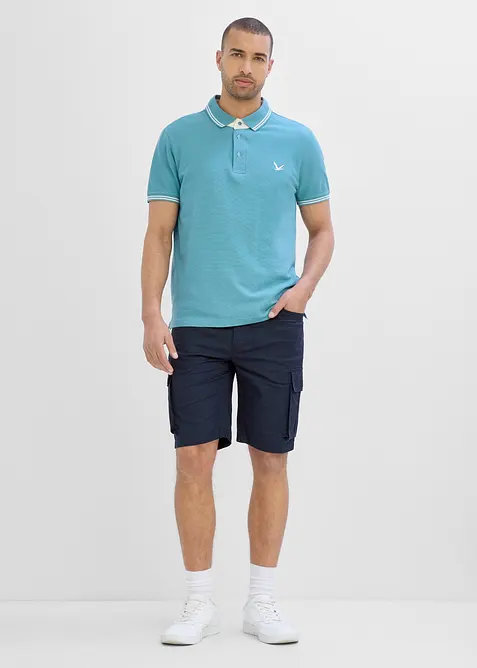Stretchiga shorts i cargomodell (2-pack), bonprix